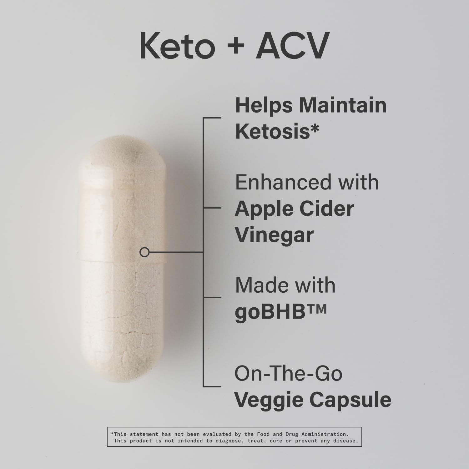 Sports Research® Keto ACV Capsules - Diet Kit System with 500mg of Apple Cider Vinegar Sports Research