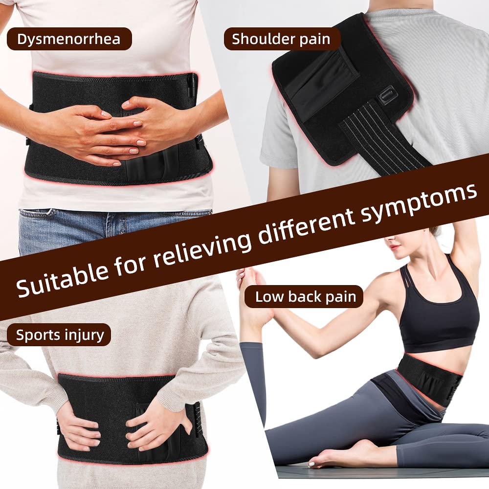 GLAXOSMITHKLINE C.HEALTH.SpA LED Therapy Belt,Infrared Red Light Therapy Belt Device GLAXOSMITHKLINE C.HEALTH.SpA