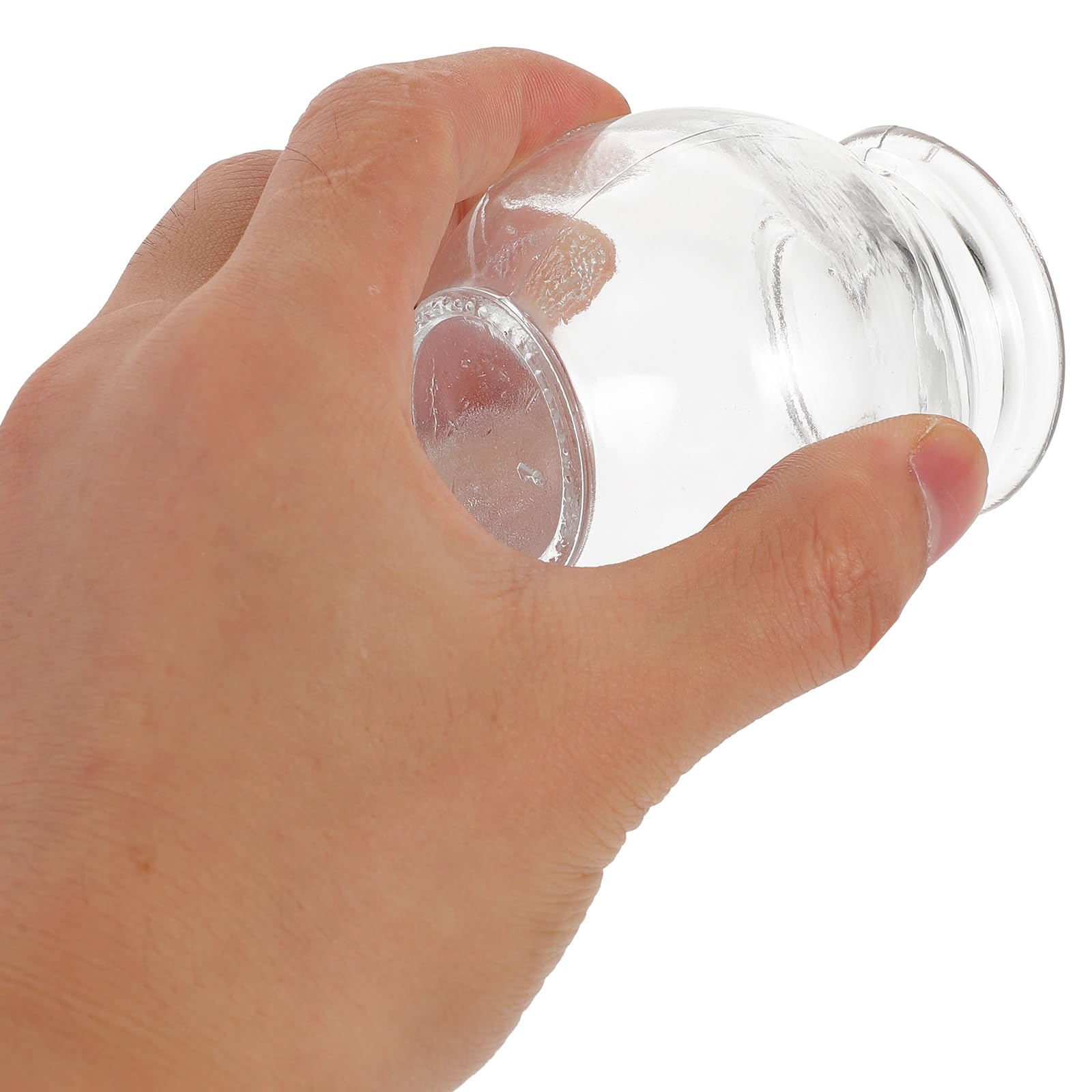 Healvian 8pcs Glass Fire Chinese Acupoint Cupping Glass Cupping Device Body Care Cupping Suction Healvian