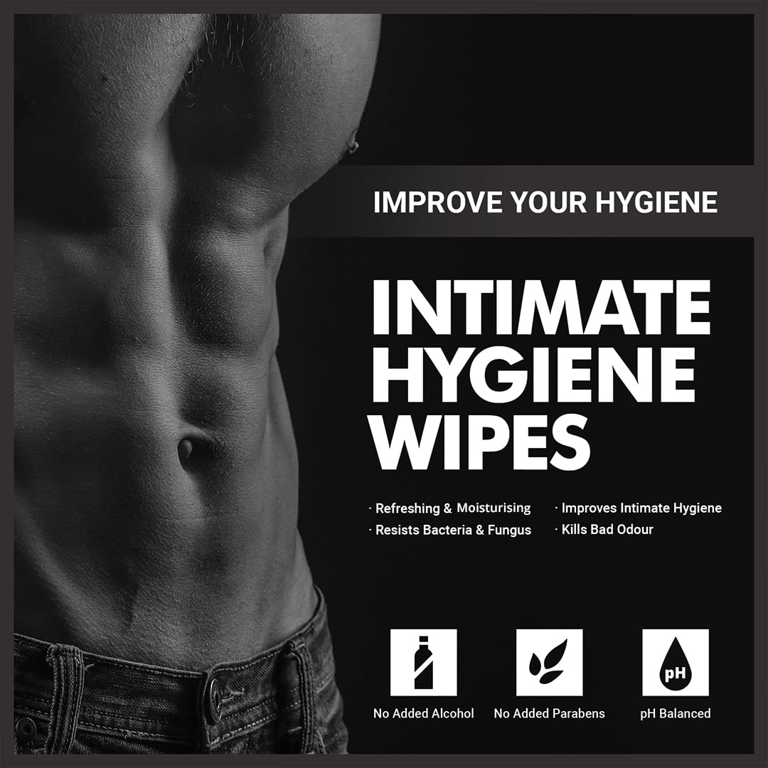Skin Elements Intimate Hygiene Wipes | pH Balanced Wipes with Tea Tree Oil | Avoids Itching and Bad Odor Skin Elements