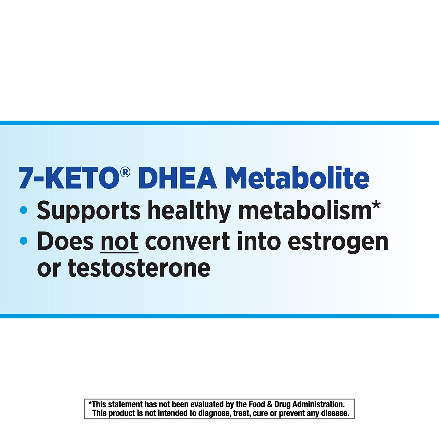 Nature's Way 7-KETO, DHEA Metabolite, Metabolism Support Supplement*, 25mg Potency Nature's Way