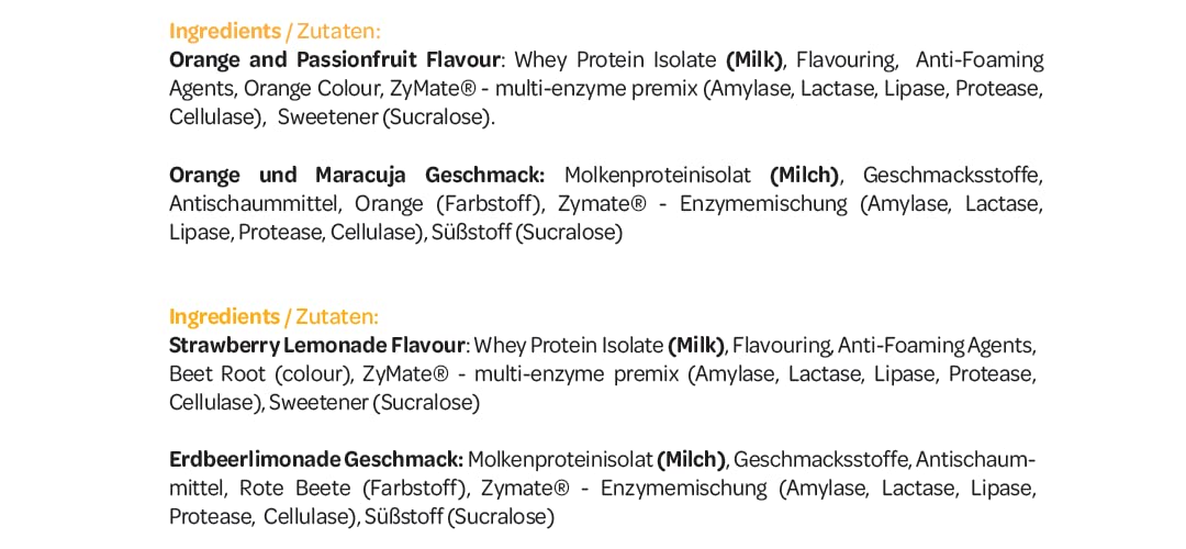 Clear Whey Isolate | Perform | (Orange and Passionfruit) | 500g (20 Servings)