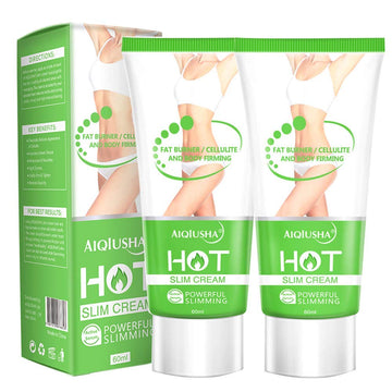 Hot Cream, Cellulite Slimming & Firming Cream, Abdominal Fat Burner, Deep Tissue Massag
