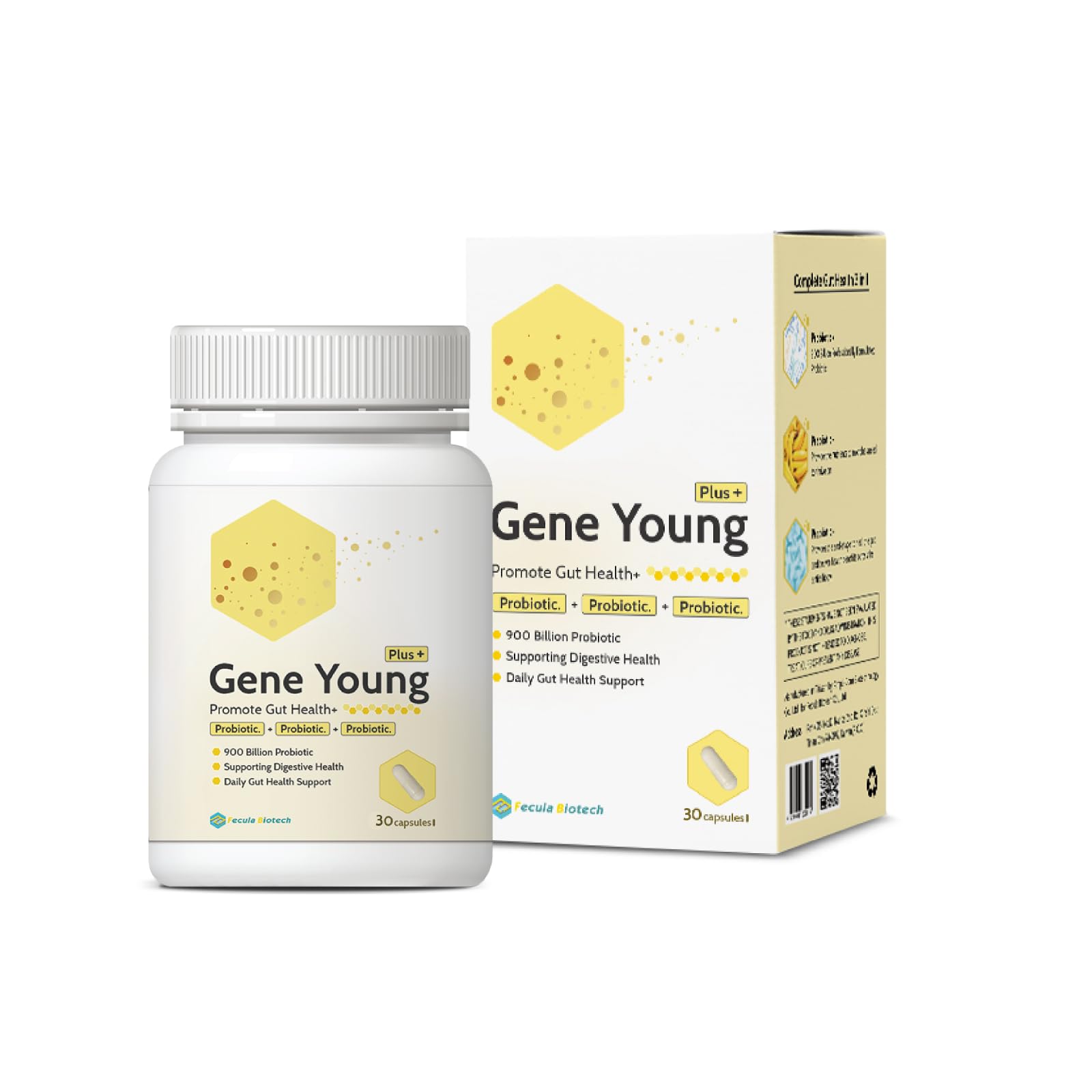 Fecula Biotech Superfood Resistant Starch,Prebiotics Supplement,Bifidobacterium longum Fecula Biotech