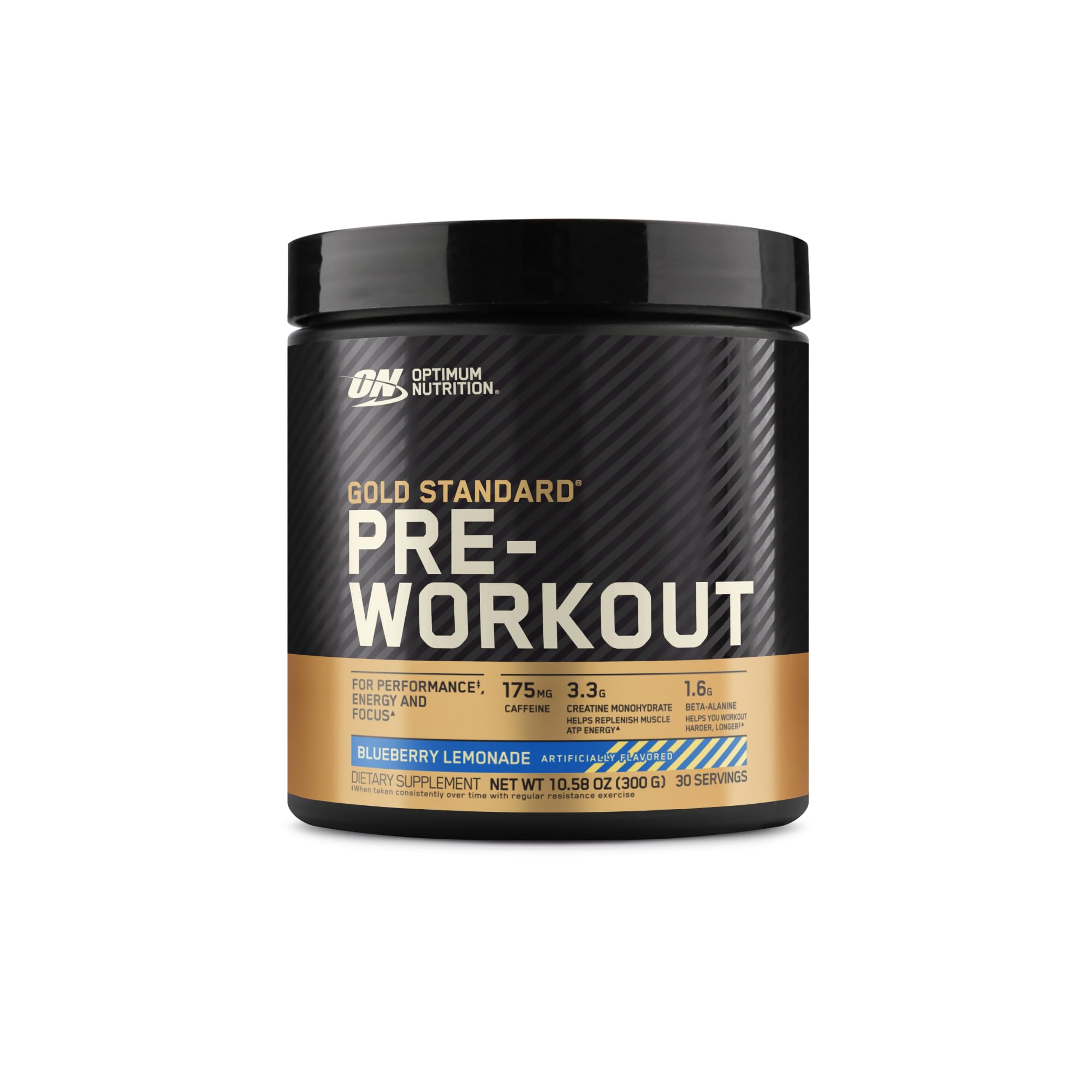 Optimum Nutrition Gold Standard 100% Whey Protein Powder & Gold Standard Pre-Workout Optimum Nutrition