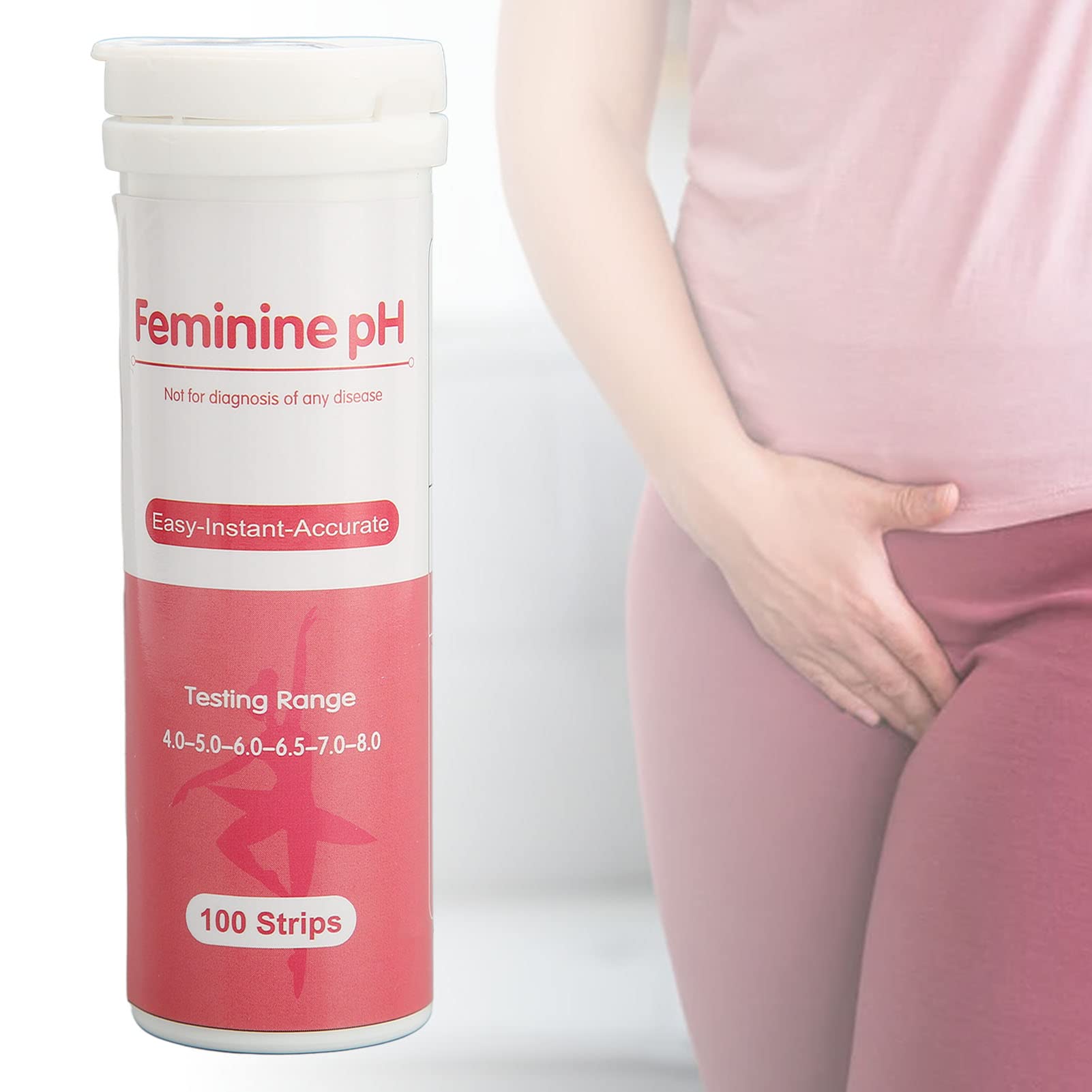 Vaginal PH Test, PH Test Strips for Testing Alkaline and Acid Levels in The Body ZJchao