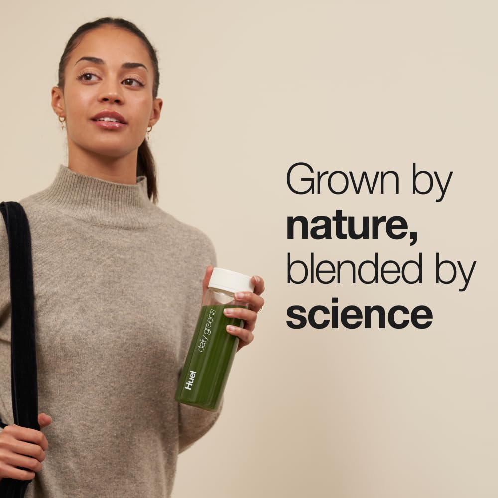 Huel Daily Greens | Superfood Greens Powder | 91 Vitamins, Minerals, and Wholefood Huel