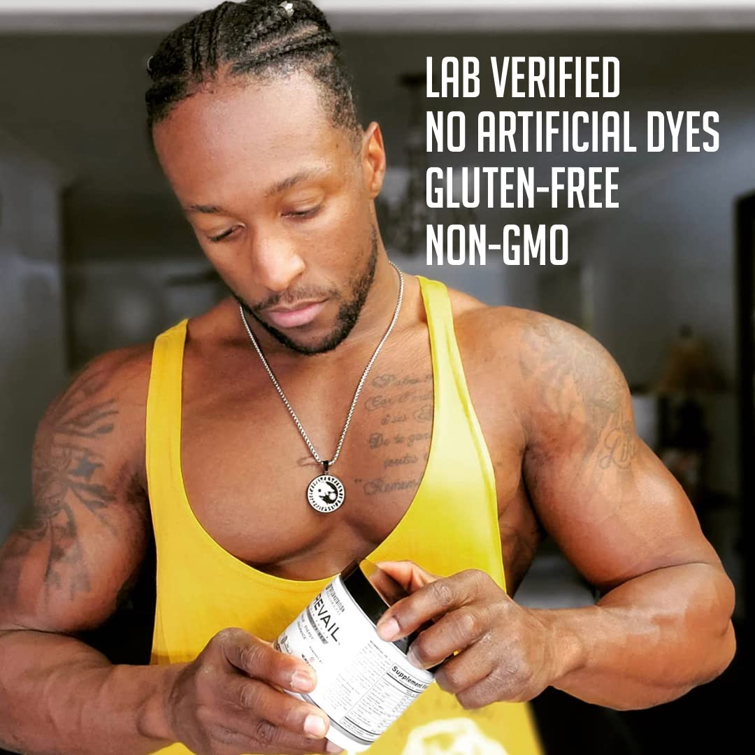 Prevail Pre Workout Powder with Nootropics: Pre-Workout Drink for Men and Women Cutler Nutrition