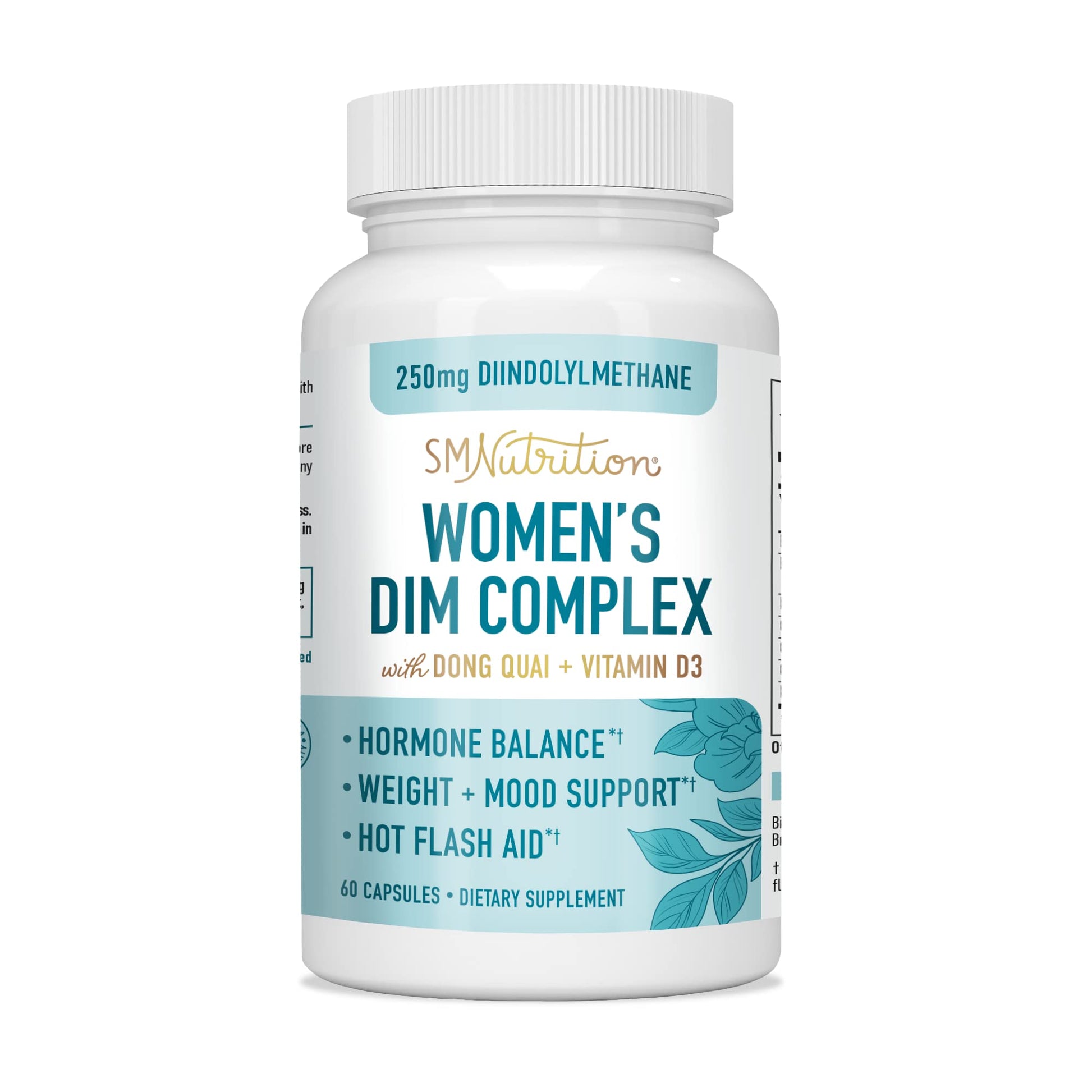 DIM Supplement 250 mg | Estrogen Balance for Women | Hormone Menopause Relief