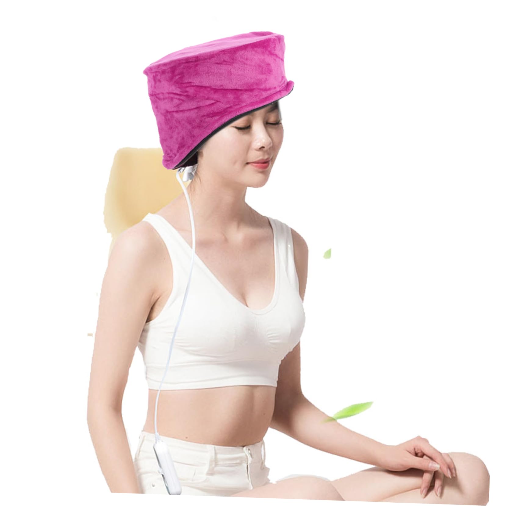 Balacoo Hair Massager Smokeless Moxa Cap Hot Heads Heating Cap Moxa Massager Heat Compress balacoo