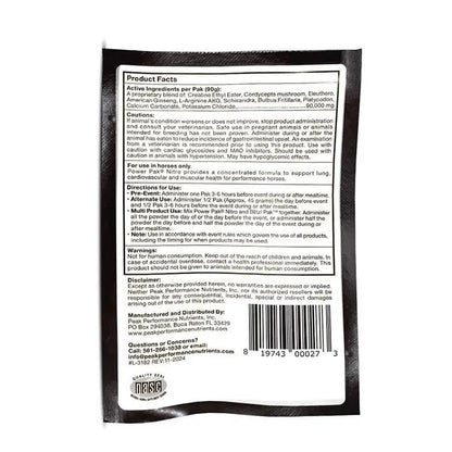 Peak Performance Nutrients Power Pak Nitro 90 Grams 1 Event