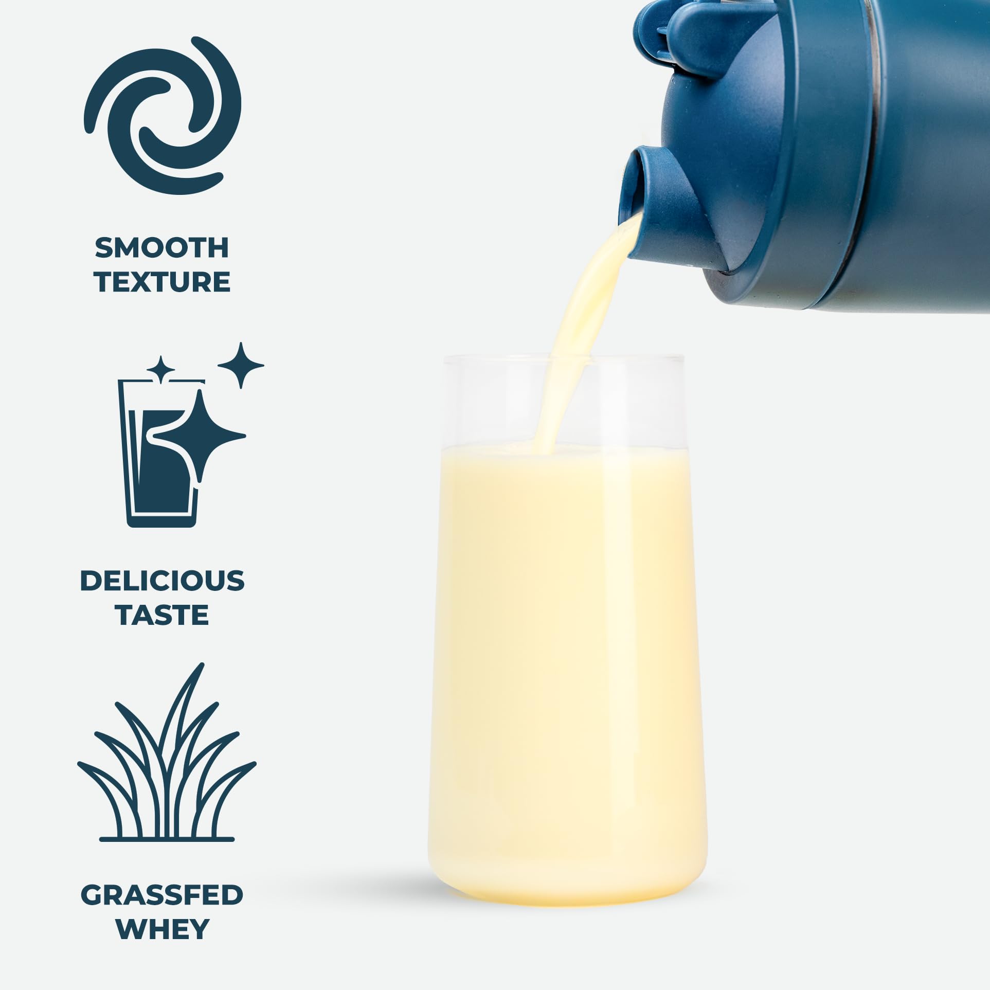 Kinetica Banana Whey Protein Powder | 2.27kg | 23g Protein per Serving | 76 Servings