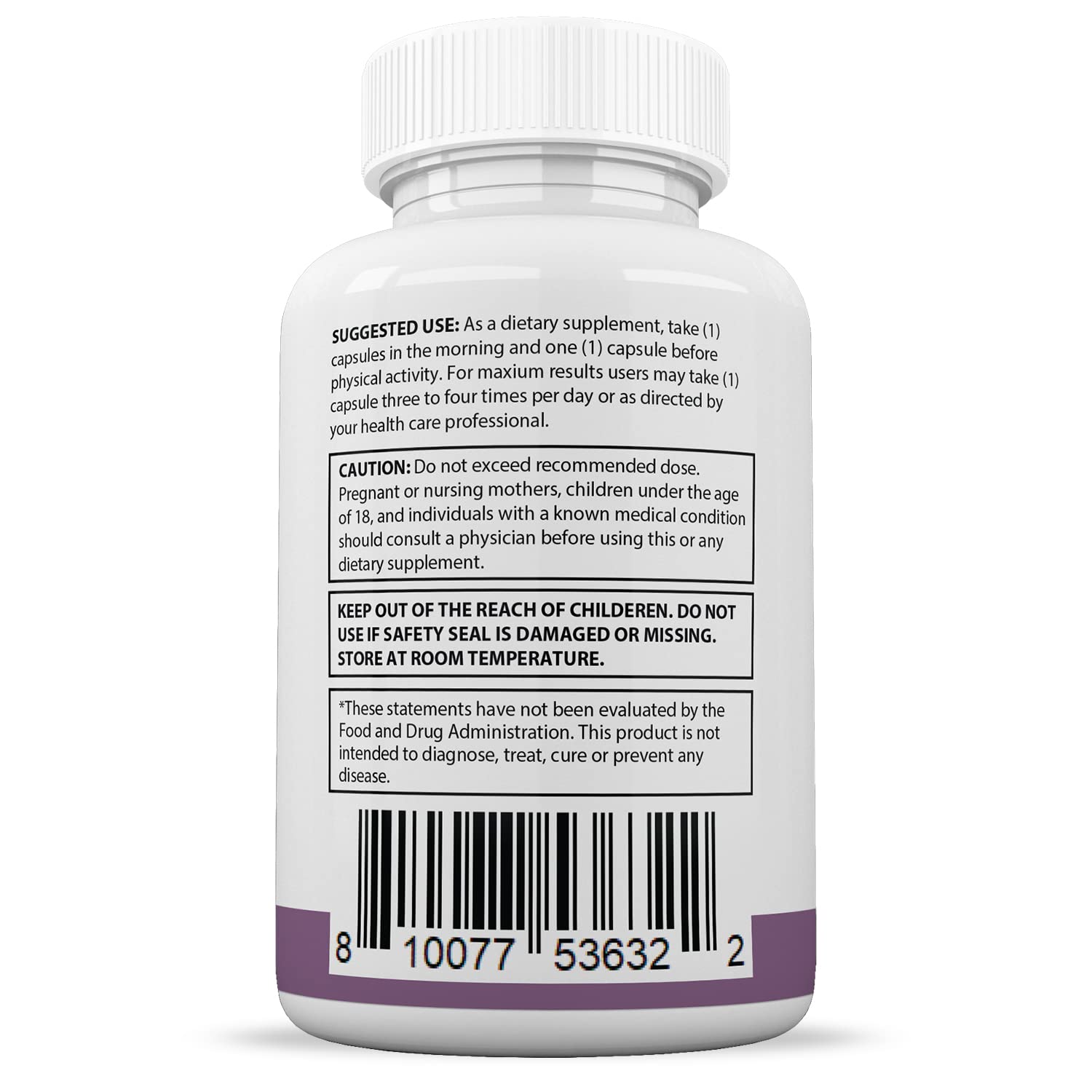 Justified Laboratories (5 Pack Turkesterone 500mg 10% Standardized Naturally Increase Justified Laboratories