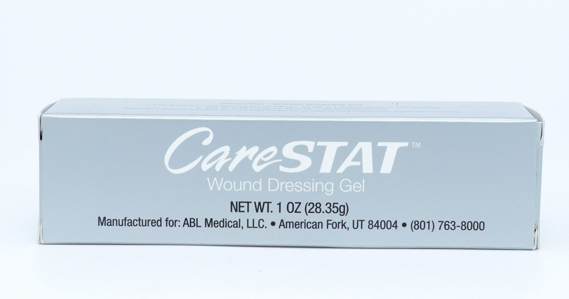 CareSTAT First Aid Kit Gel | 32 PPM Silver Healing Wound Dressing Solution | SilverSol Ag CareSTAT
