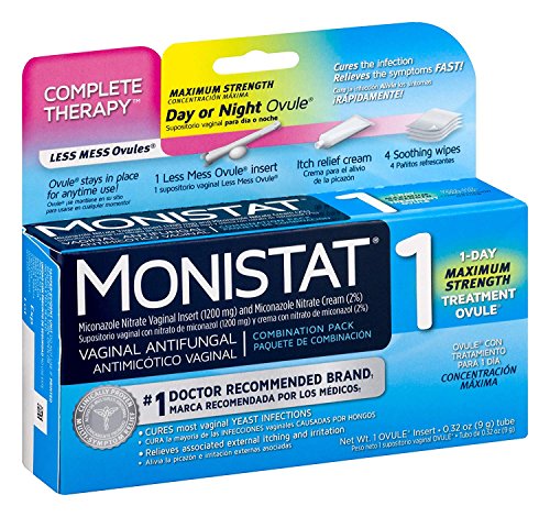 Monistat Combination Pack with 1-Ovule Insert with Applicator and External Cream Monistat