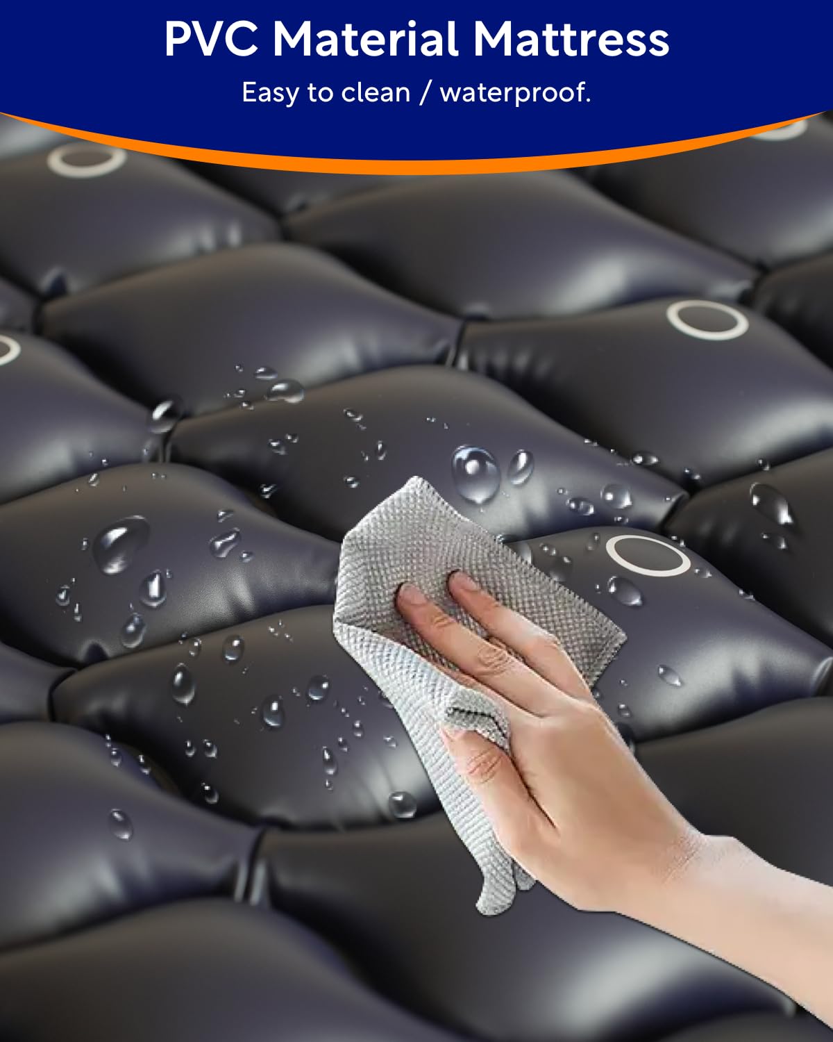 VOCIC Alternating Air Pressure Mattress Pad-with Micro Air Holes & Sleep Mode-Bed Sore