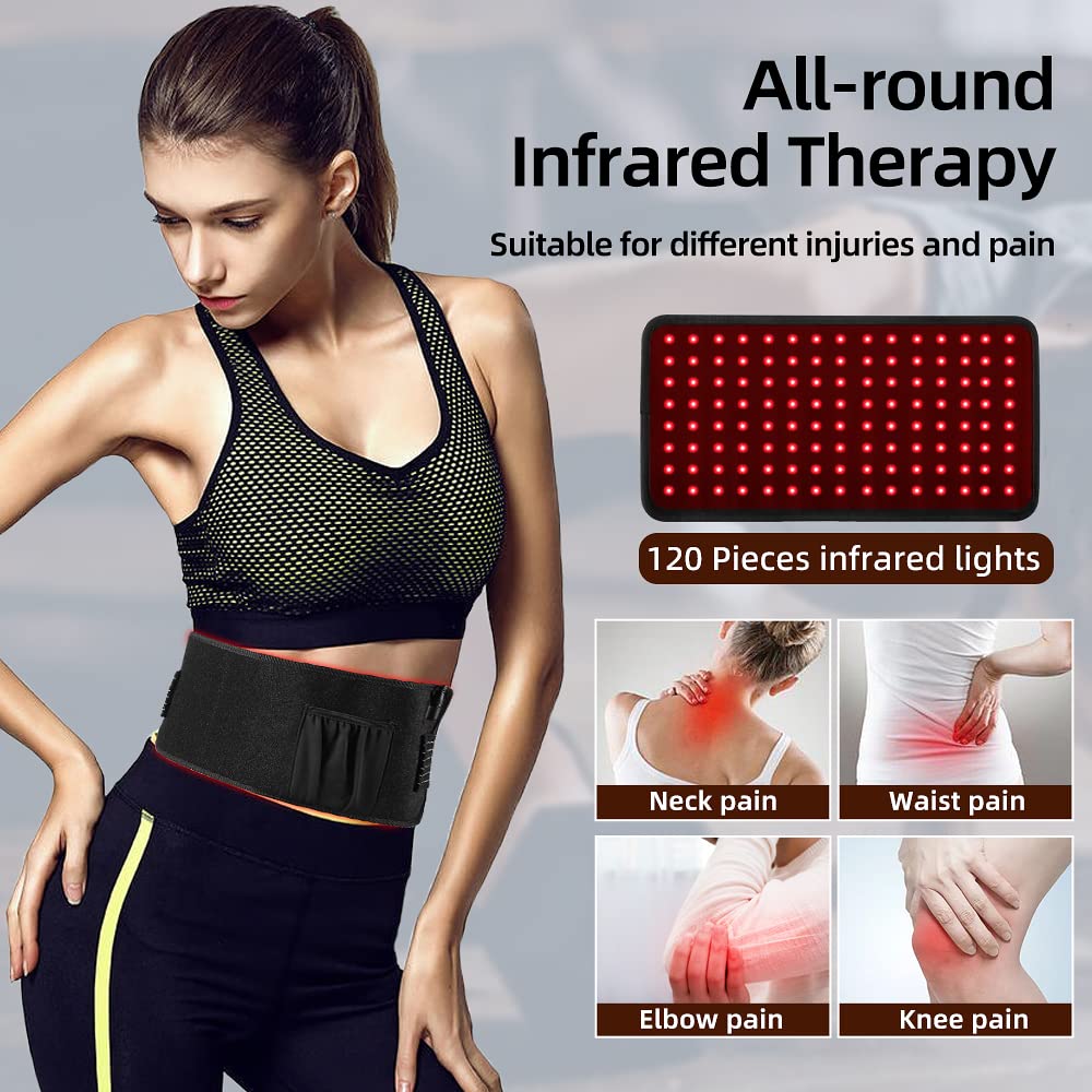 GLAXOSMITHKLINE C.HEALTH.SpA LED Therapy Belt,Infrared Red Light Therapy Belt Device GLAXOSMITHKLINE C.HEALTH.SpA