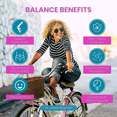 Dr. Brighten Balance - Hormone Balance for Women with Chasteberry and DIM - Targets Dr. Brighten