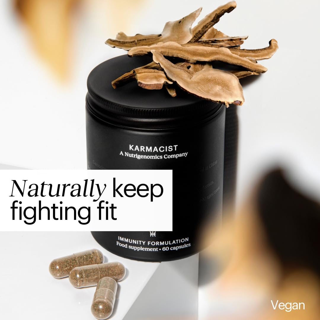 Immunity System Booster Supplement Promoting Natural Defence with Reishi & Amla Karmacist