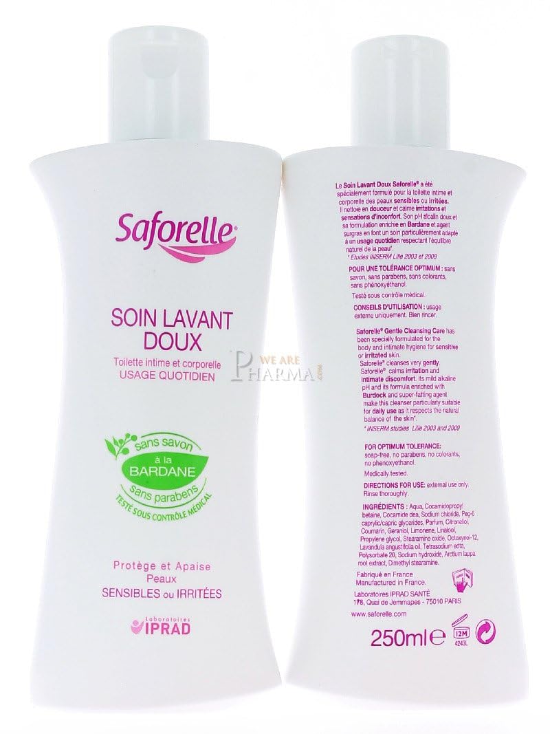 Saforelle Gentle Cleansing Care 2X250ml Saforelle