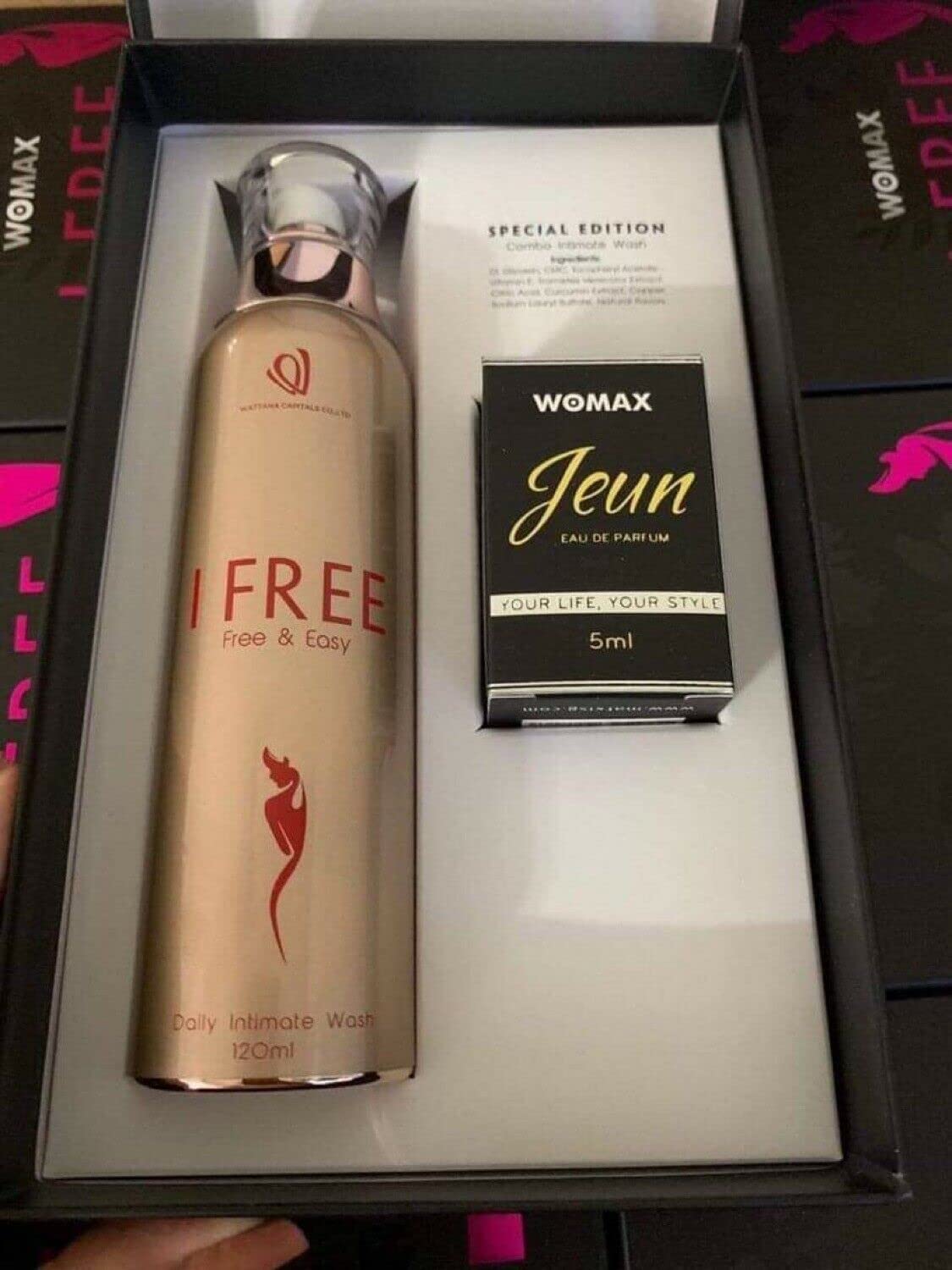 MATXI S.G Combo IFree -Daily Intimate Wash- Feminine Care Wash 120ml & Inner Perfume Jeun 5ml MATXI S.G