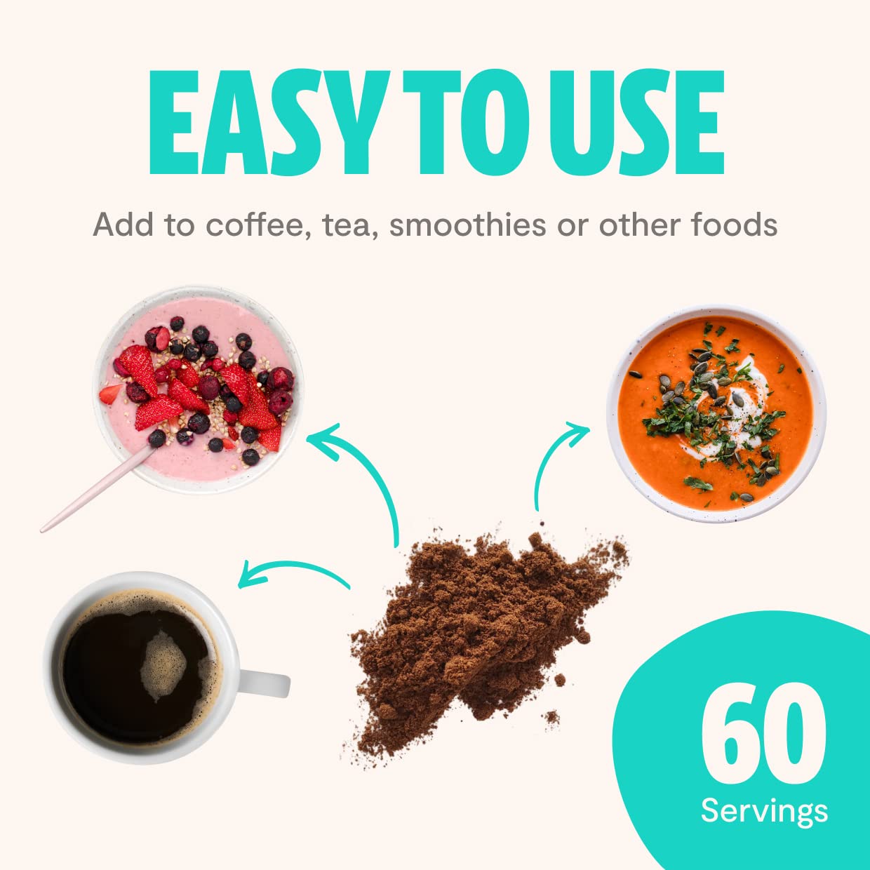 FreshCap Ultimate Mushroom Complex Powder - Lions Mane, Reishi, Cordyceps, Chaga FreshCap Mushrooms