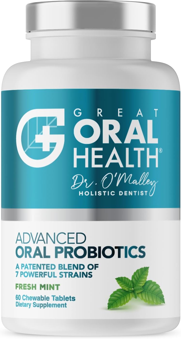 Oral Probiotics for Mouth Bad Breath Treatment for Adults: Dentist Formulat