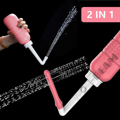 Wolfbeam 2IN1 Portable Hand-held Vulva and Anus Cleaner and Personal Health Vaginal Washing