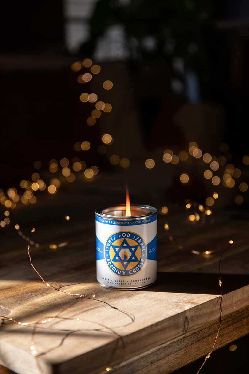 Long-Burning, One-Pint Premium Candles for Men | Vintage Inspired Oil Can Design | Soy Wax FURY BROS.