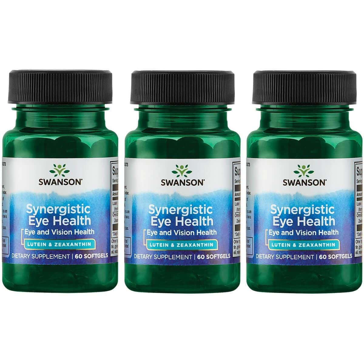 Swanson Synergistic Eye Health - Lutein and Zeaxanthin Supplement Swanson