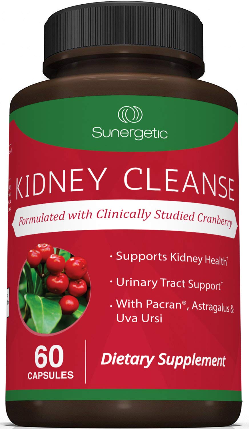 Premium Kidney Cleanse Supplement – Powerful Kidney Support Formula with Cranberry