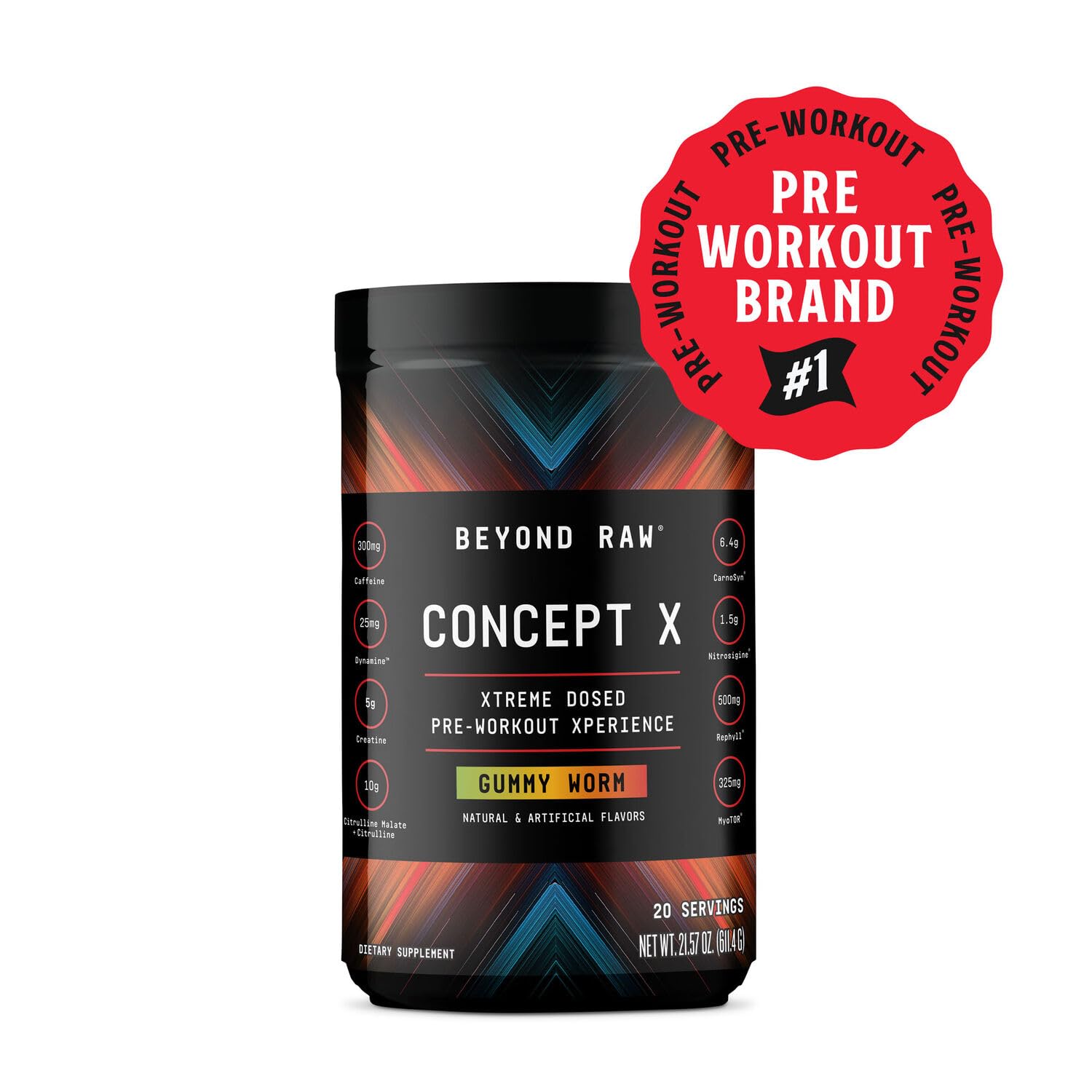 Beyond Raw Concept X - Gummy Worm - 20.76 oz. BEYOND RAW