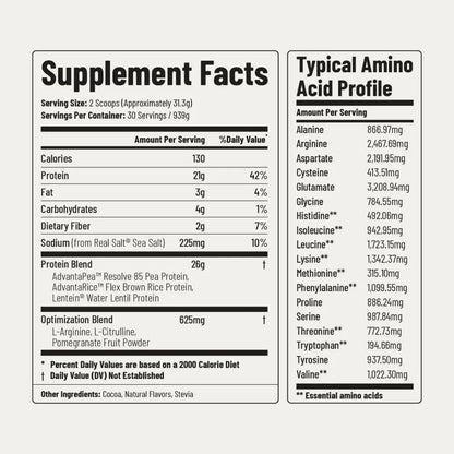Snap Supplements 100% Plant Based Protein Powder Stick Packs with Nitric Oxide Booster (10 Pack, Variety Pack)