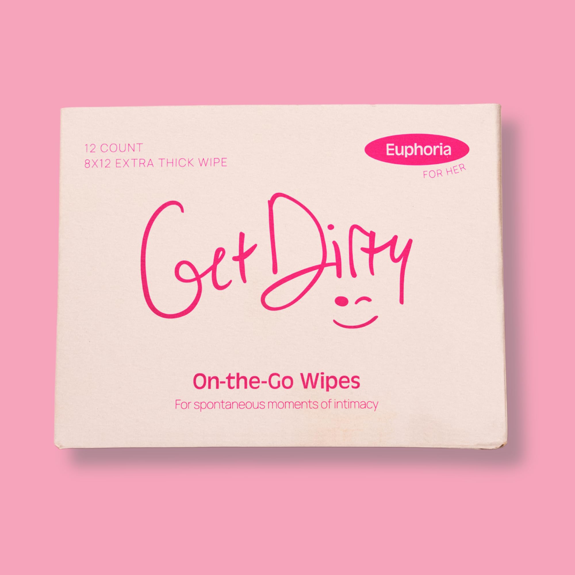 Get Dirty Wipes For Women - Easy, Discreet, Effective Intimate Wipes, Full Body Feminine Wipes Get Dirty
