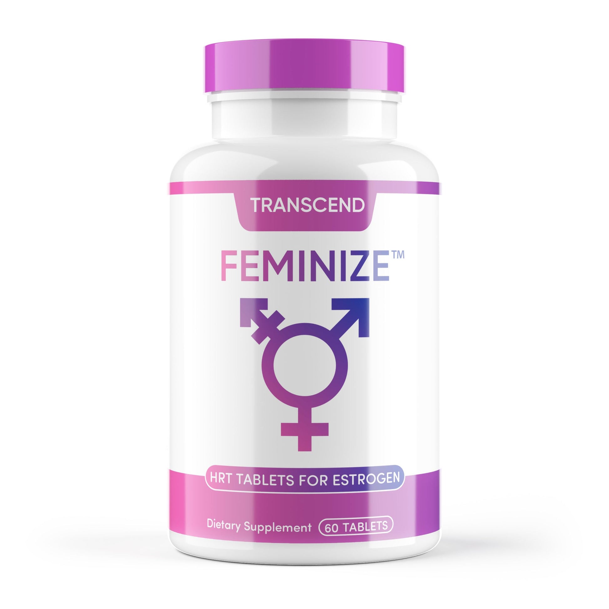 FEMINIZE Transcend HRT Pills for Estrogen - Potent HRT Estrogen Complex - Big Breats Soft Skin Feminizer 