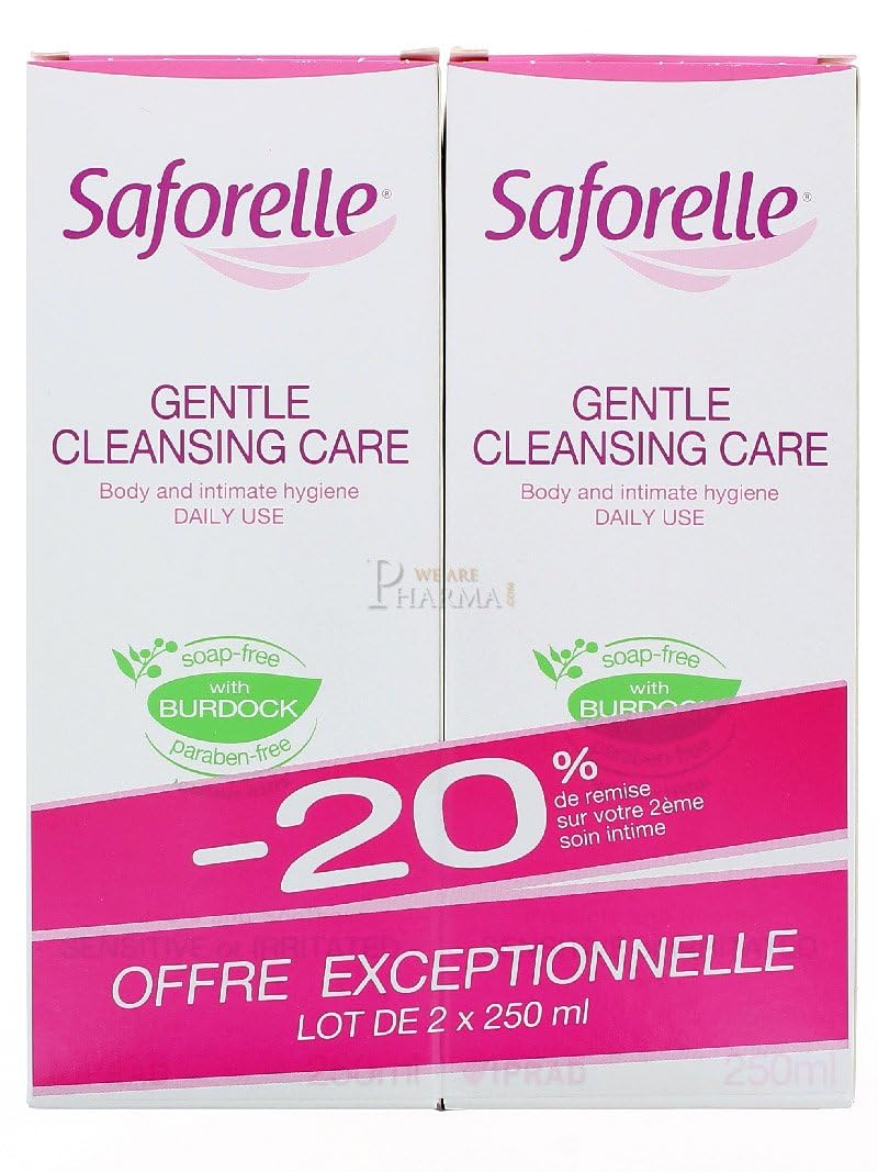 Saforelle Gentle Cleansing Care 2X250ml Saforelle