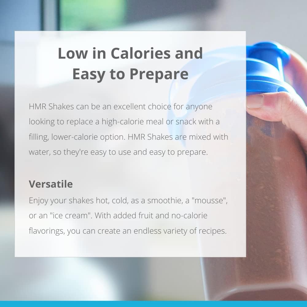 HMR 120 "Classic" Shake Meal Replacement Powder | Chocolate Shake Mix to Support Healthy HMR