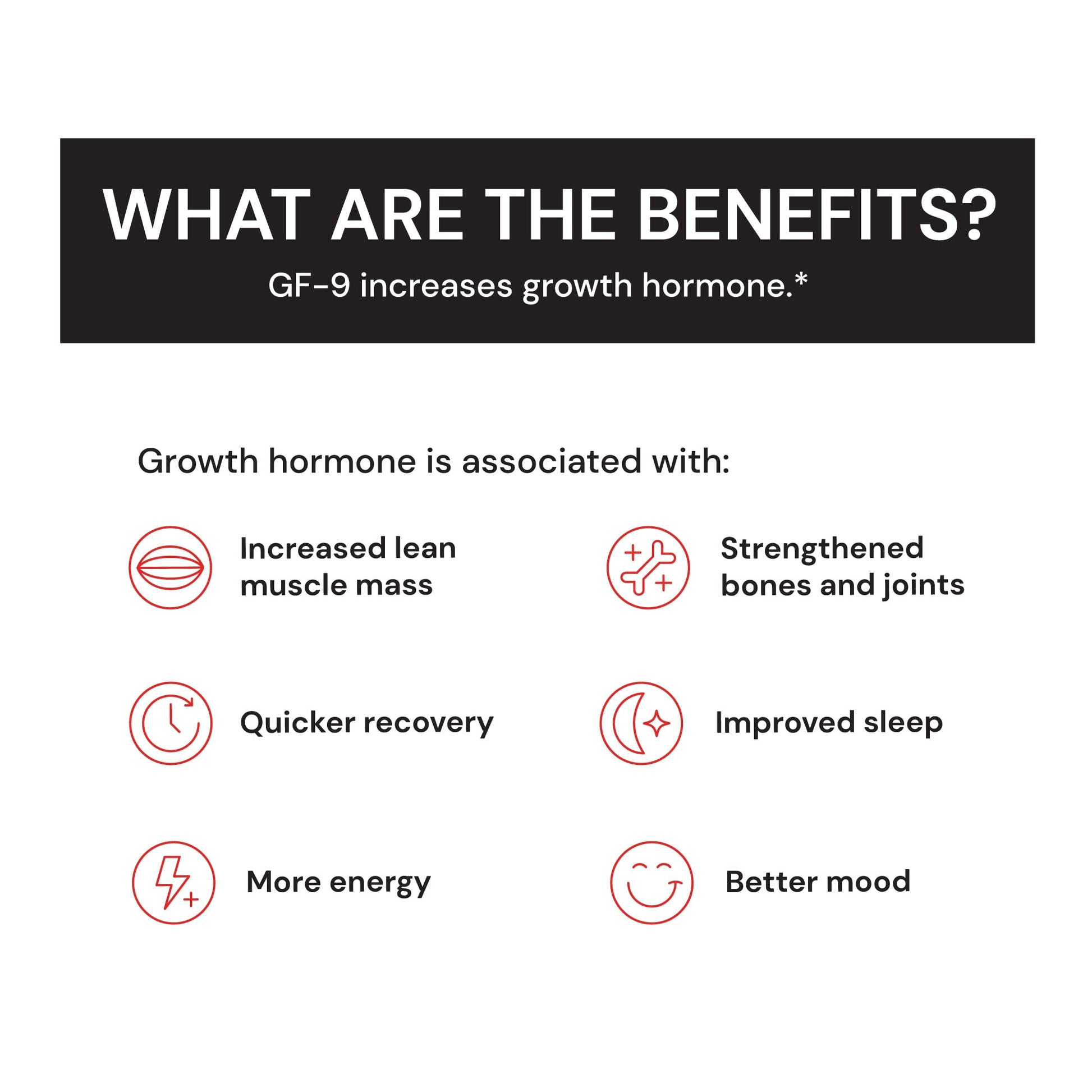 Novex Biotech GF-9 – HGH Boosting Supplement for Men - Workout Supple