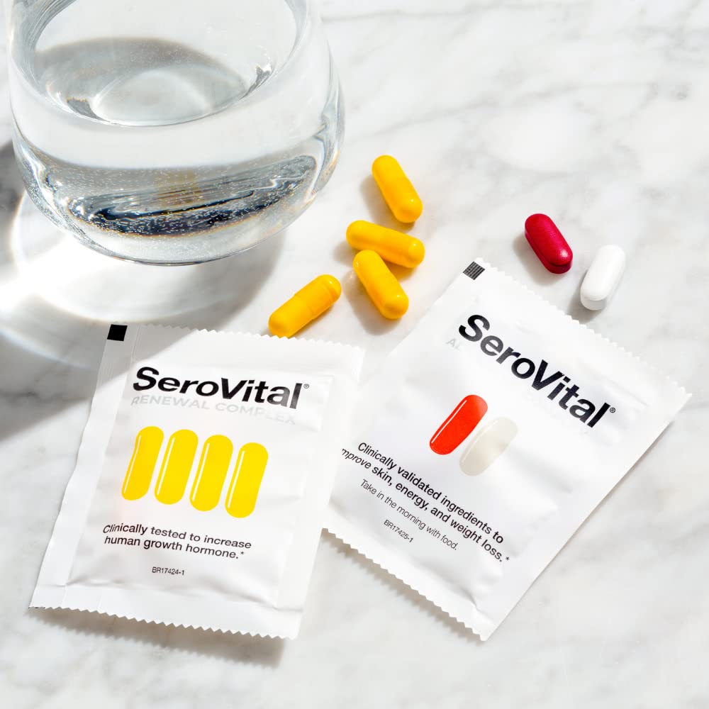 Serovital The Rejuvenators Bundle Advanced + Daily RetinAll Skincare Bundle Serovital