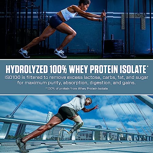 Dymatize ISO 100 Protein Powder with 25g of Hydrolyzed 100% Whey Isolate, Vanilla 5 Dymatize