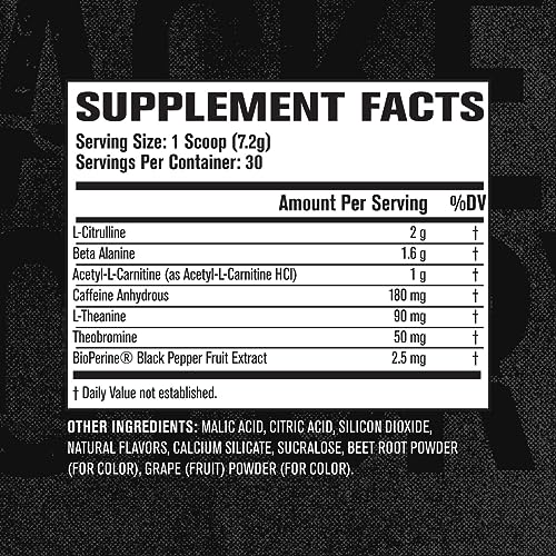 Jacked Factory NITROSURGE Shred Pre Workout Supplement - Energy Booster, Instant Jacked Factory