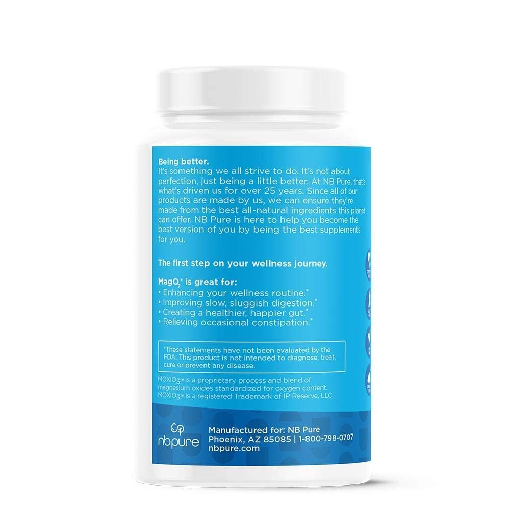 nbpure Mag O7 Oxygen Digestive System and Colon Cleanse and Detox Capsules nbpure
