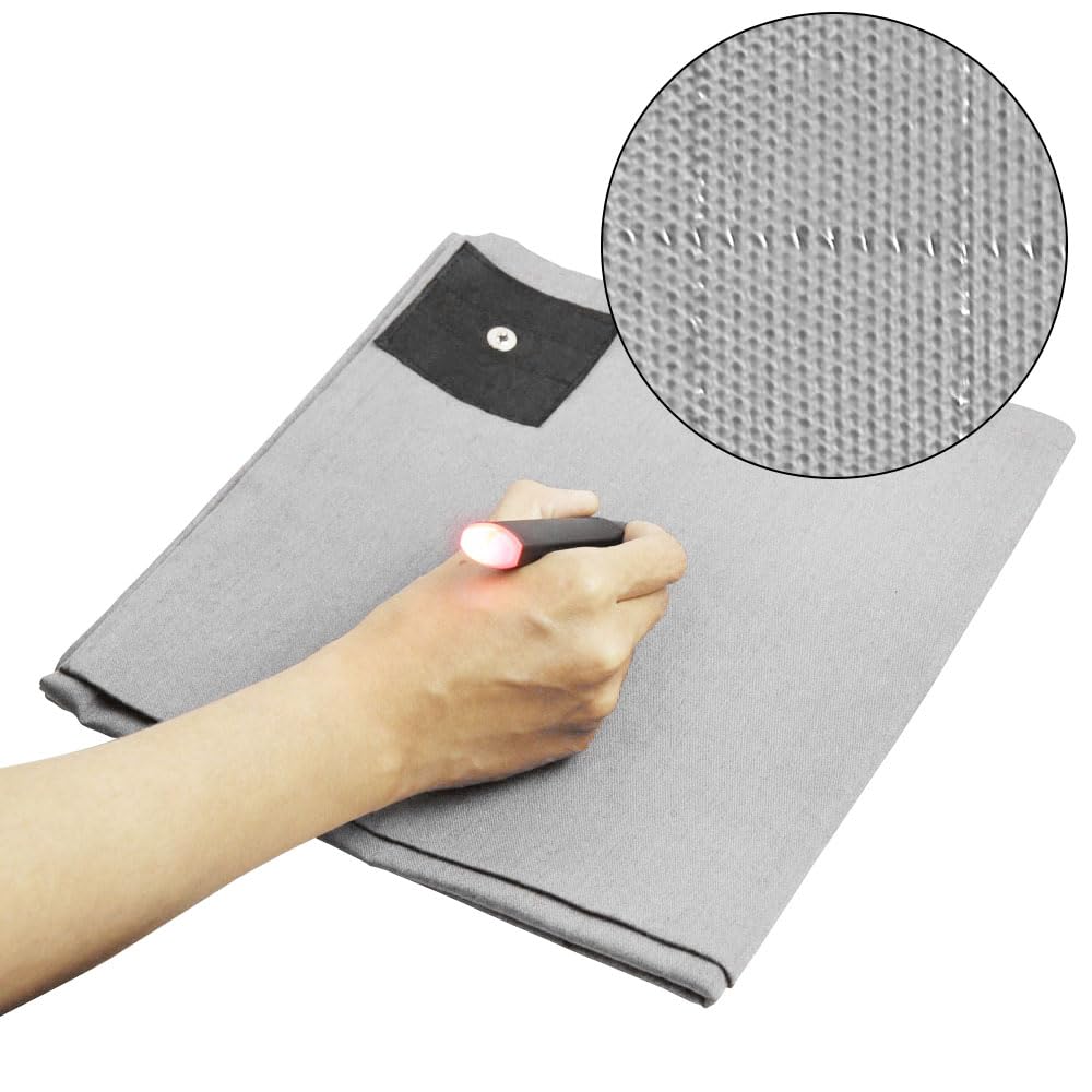 Grounding Pillowcase Silver Fiber Grounding Pillow Case 20 * 30in with Conductive Cord CHIAOCHUTTY