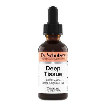 Dr. Schulze's Deep Tissue Oil | Powerful Herbal Support for Muscles, Tendons and Joints