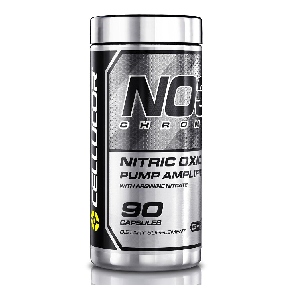 Cellucor NO3 Chrome Nitric Oxide Supplements with Arginine Nitrate for Muscle Pump 