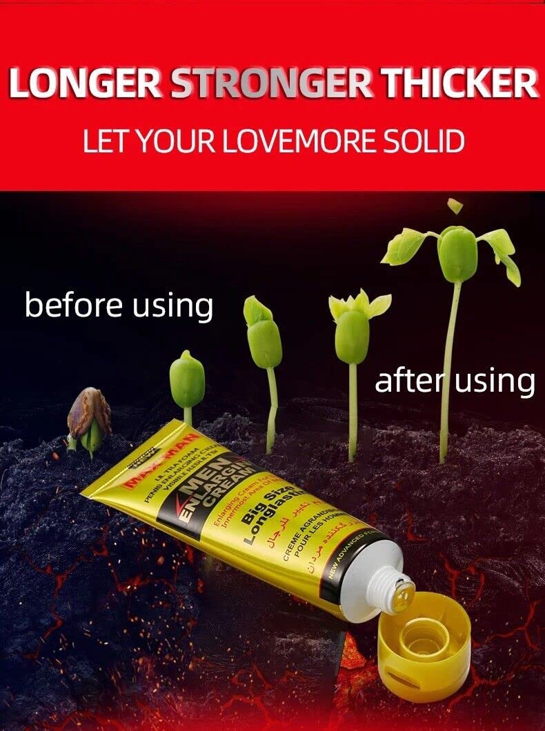 Male Enlargemenet Cream, Men Private Part Enalrgement Essential Cream Men's Energy Screum Larger FunDiscount shop