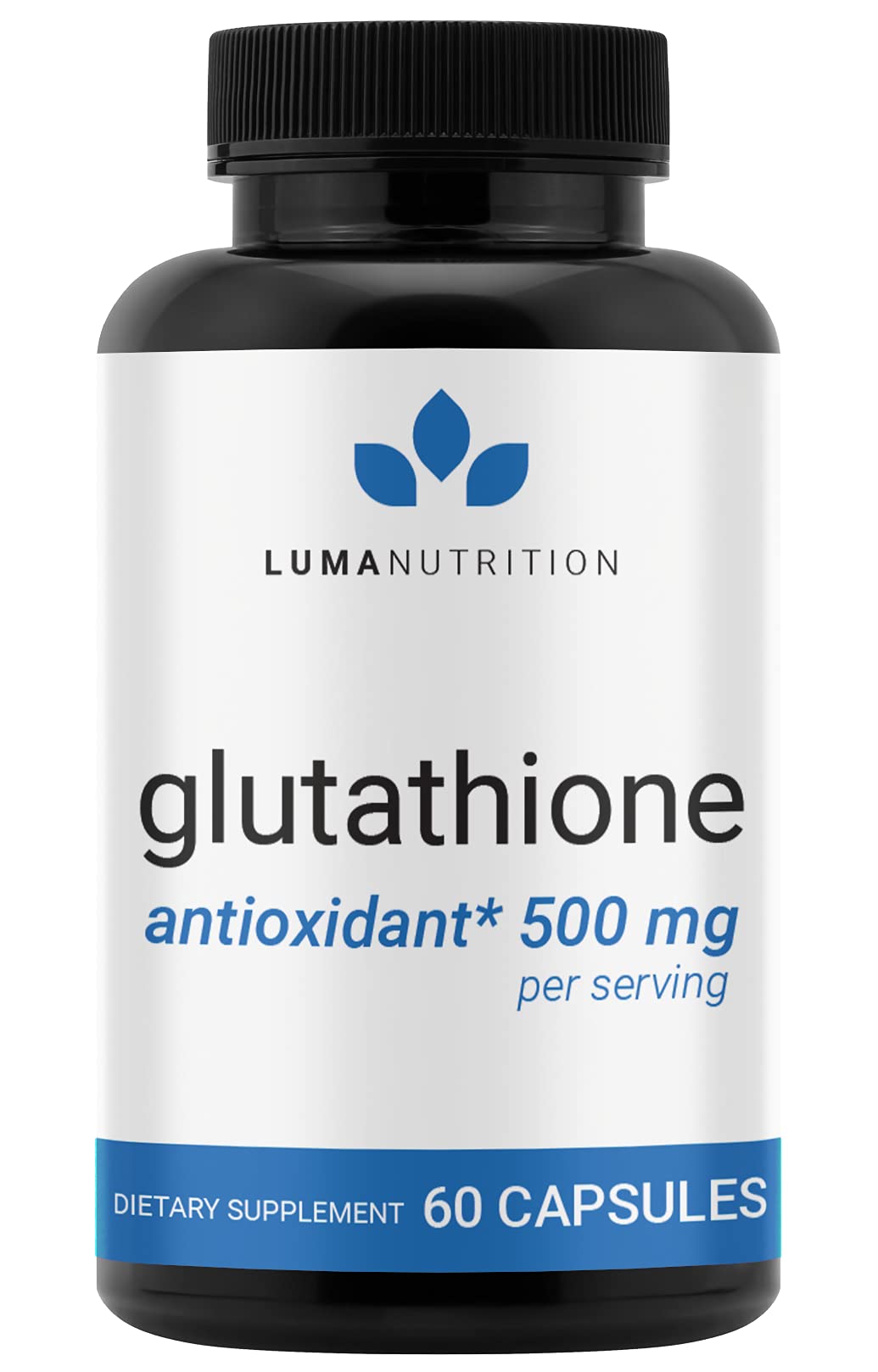 Premium Glutathione - Reduced Glutathione 500mg - Glutathione Supplement - L-Glutathione
