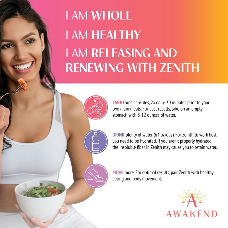 Awakend Leptin Supplement - Start Taking No Stimullants, All Natural Polysaccharides 