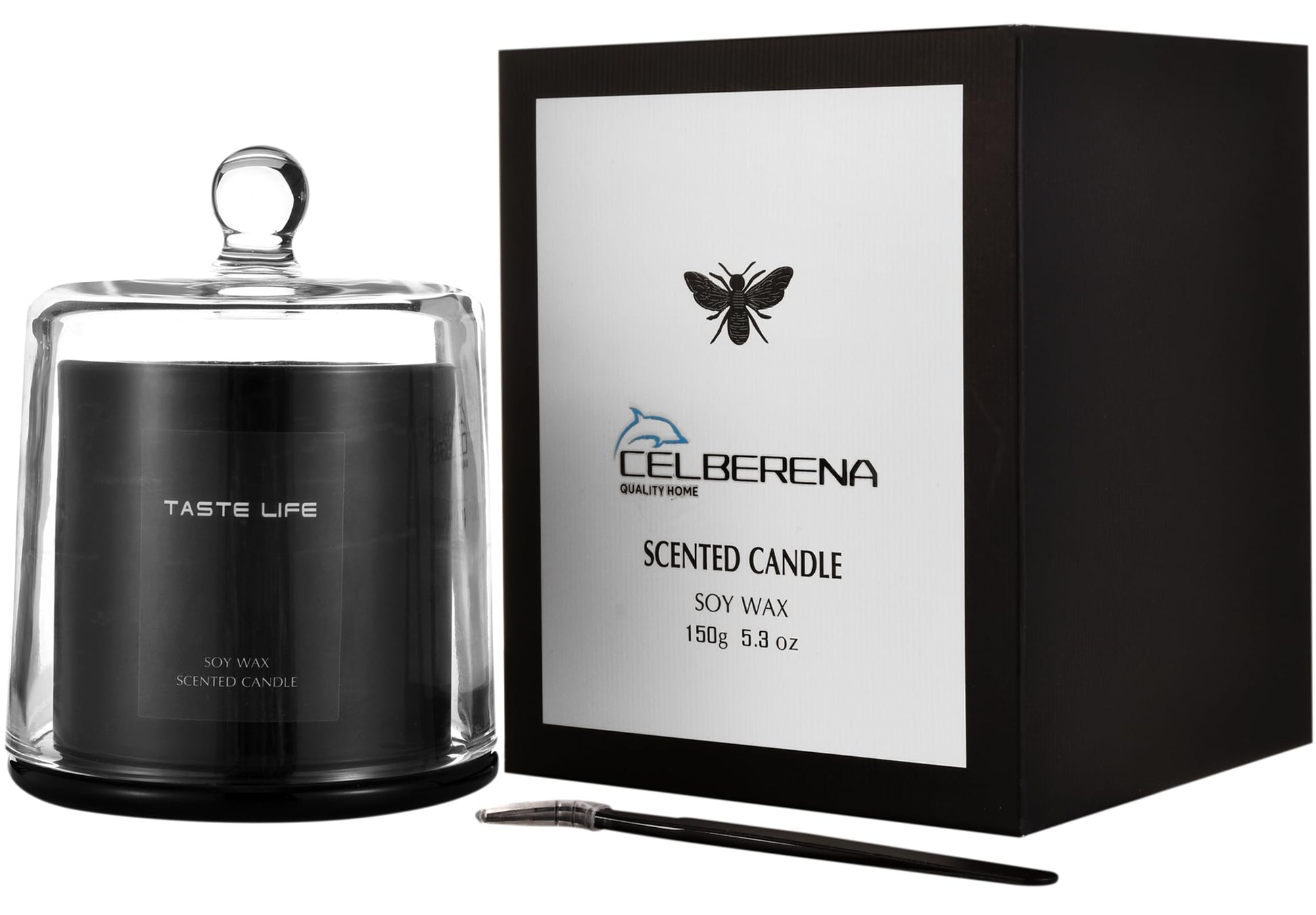 CELBERENA Scented Candles, Soy Candles for Home Scented, Lavender Vanilla Candles - Aromatherapy Candles CELBERENA